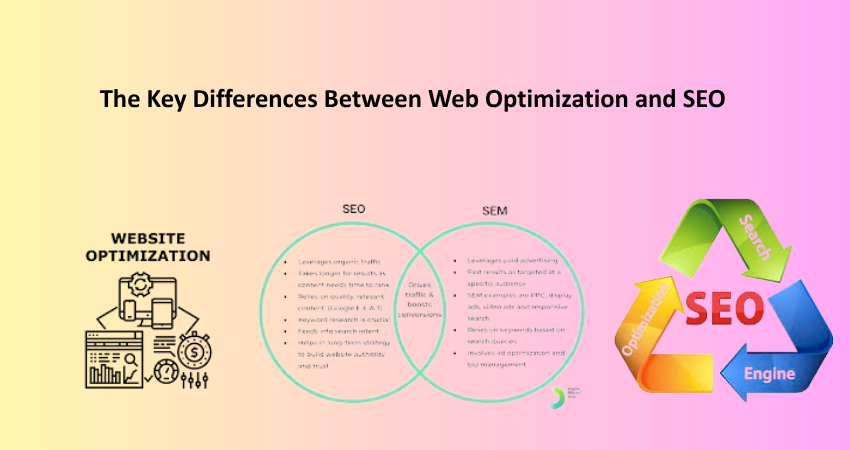 The Key Differences Between Web Optimization and SEO